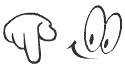 http://netanimations.net/Moving-animated-eyes-finger-pointing-down.gif